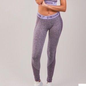 Gymshark Flex Leggings - Purple -Size Small
